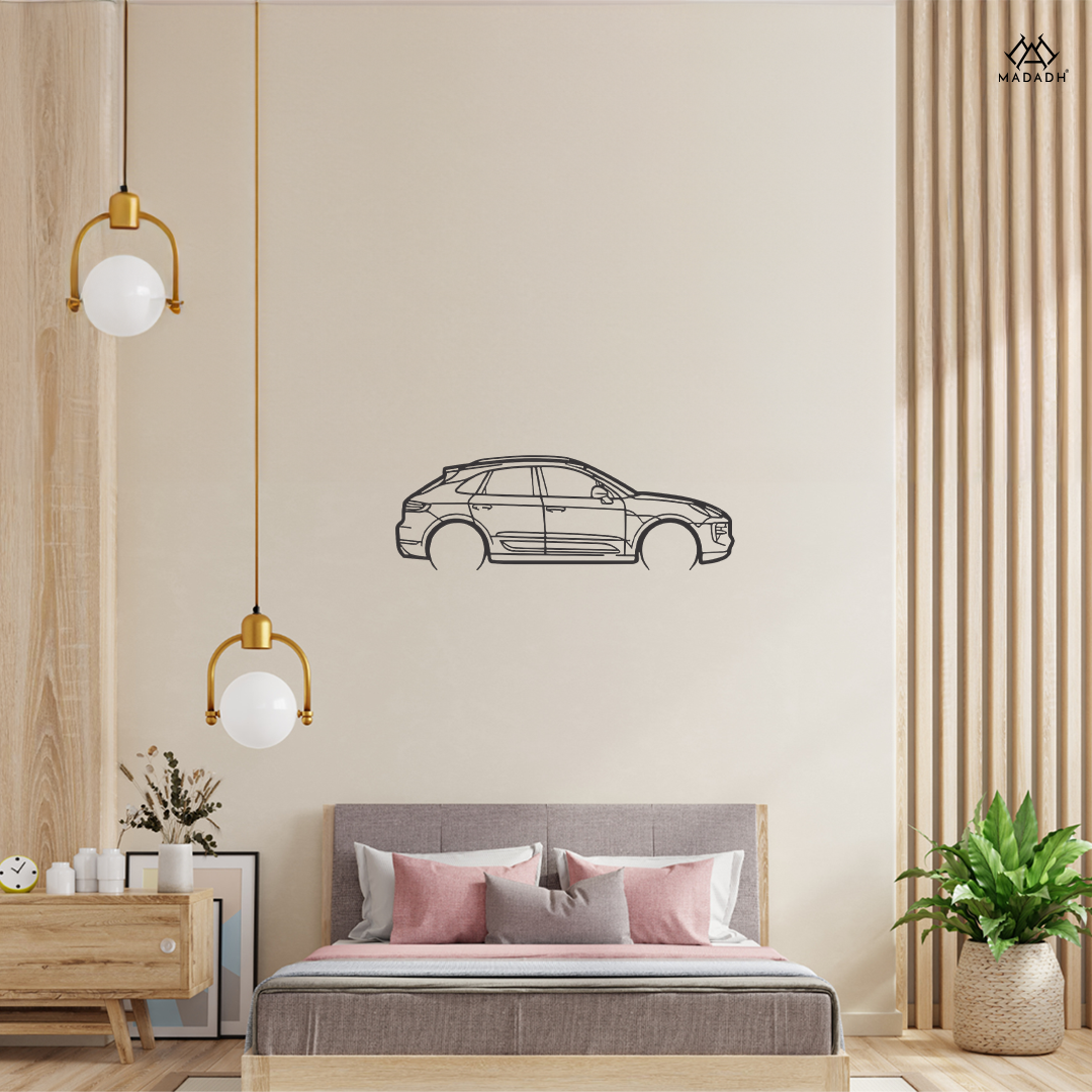 Porsche Macan GTS 95B Home Wall Decor | Automotive Metal Wall Art