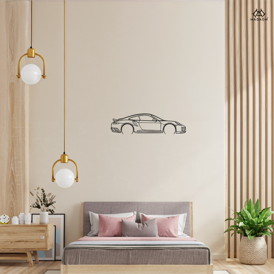 Limited Edition Porsche 911 | 991 Turbo S Wall Art - Metal Car Design for Enthusiasts