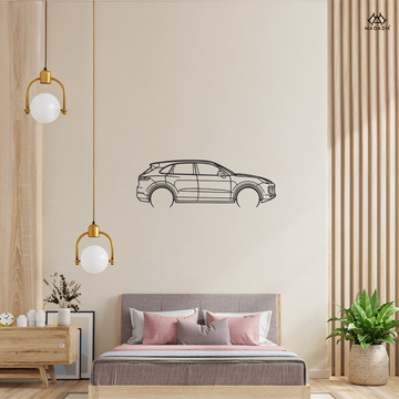 Porsche Cayenne Turbo Metal Car Wall Decor: A Bold Tribute to Luxury and Performance