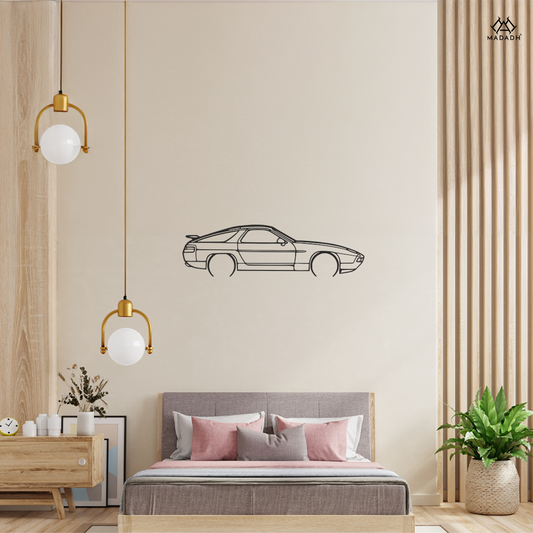 Porsche 928 GTS Metal Hanging Decor: A Timeless Tribute to Porsche’s Iconic Grand Tourer