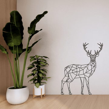 Geometric Standing Deer - MADADHKWT