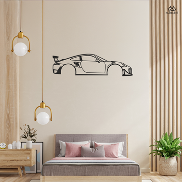 Impress with Porsche 911 GT2 Metal Wall Art - Shop Now!