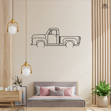 Rustic Charm: Metal Old Truck Wall Art Collection for Vintage Décor