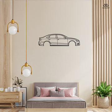 Shop Audi A-RS3 Metal Wall Art - Ideal Gift for Audi Fans