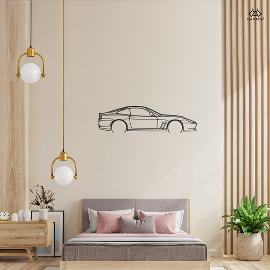 Ferrari California Metal Wall Art - Luxury Madadh Car Decor for Enthusiasts
