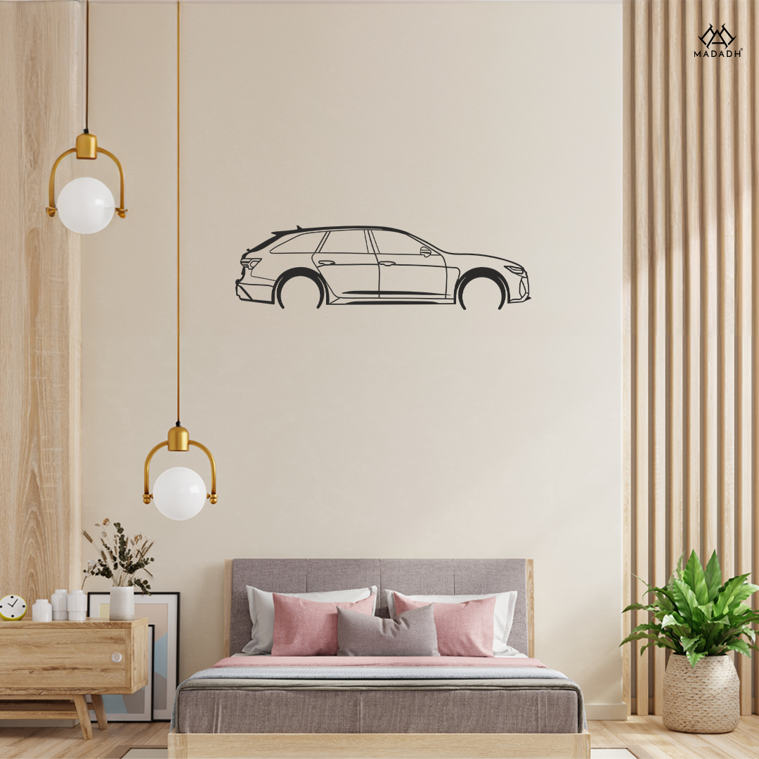 Audi Q8 RS Enthusiast's Delight: Explore Our Metal Wall Art Selection