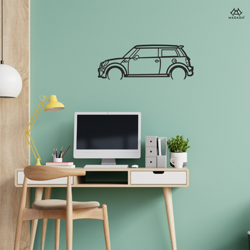 Rev Up Your Walls: Mini Cooper | Car Wall Art - Madadh Collection