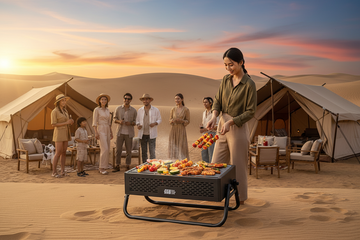 Portable Portable Folding Outdoor Grill