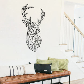 Scandinavian Deer Wall Art - MADADHKWT