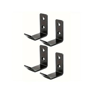 4PCS Simple stainless steel coat and hat hook family hotel bathroom towel pendant