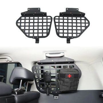 Toyota Land Cruiser Prado 150 2010-2023 Interior Accessories Storage Panel Side Window Shelf Car Rear Trunk Debris Rack