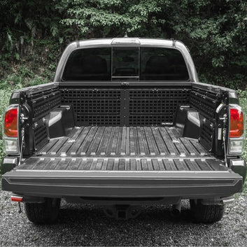 TACMOLLE Truck Bed MOLLE Panel Storage System Rack Modular Organizer For Toyota Tacoma 2005-2023 Pickup Truck Accessories