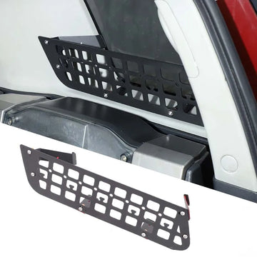 For Toyota FJ Cruiser 2007-2021 Aluminum Alloy Car Trunk Side Window Molle Panels Storage Rack Bracket Organizer Accessories