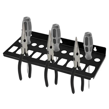 Screwdriver Organizer Wall Mount Wrench Organizer Hand Tool Holder Rail Rack Storage Holder Garage Workshop Hardware Tool Hanger