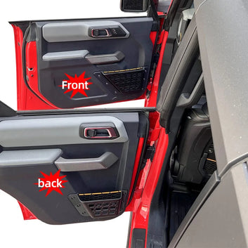 Ford Bronco 4 Door Increased Storage Pockets Front Rear Door Stowing Tidying Car Storage Box 4PCS For Ford Bronco 2021-2025