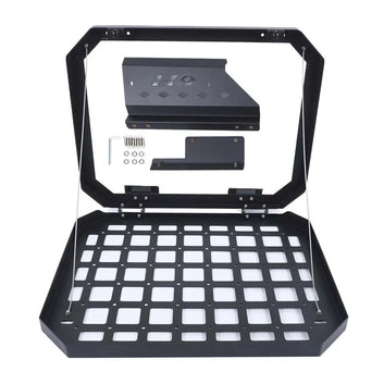 Haval H9 2024+ Aluminum alloy Car trunk outer armor multi-function storage basket car Exterior accessories