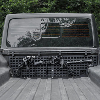 TACMOLLE Auto Parts Truck Bed Cab Wall Cargo Storage Racks Multi-Function Modular MOLLE Panel For Jeep Gladiator JT 2019-2024