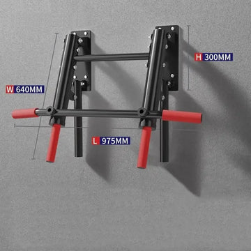 Plasticizing Pectoral Muscles Pull Up The Through Wall Crossbar for Home Indoor Use and Use It for Fitness Equipment