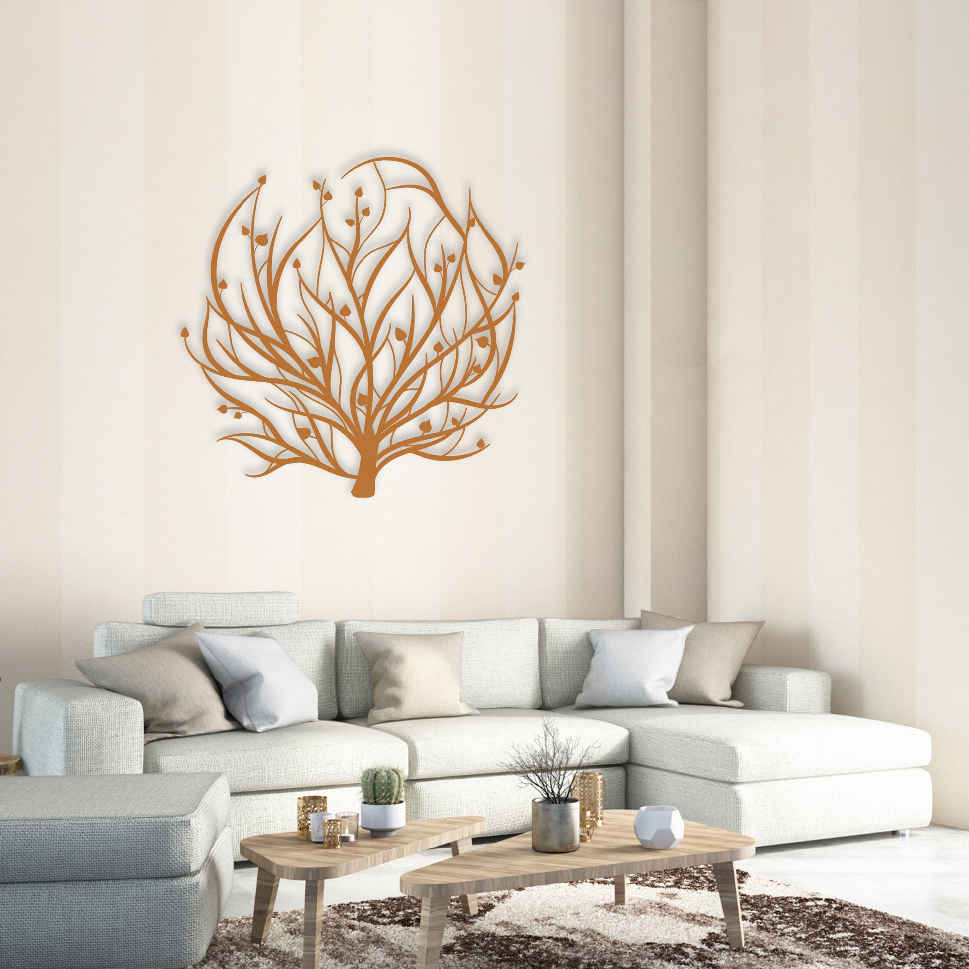 Love Tree Branches Wall Art Design - MADADHKWT