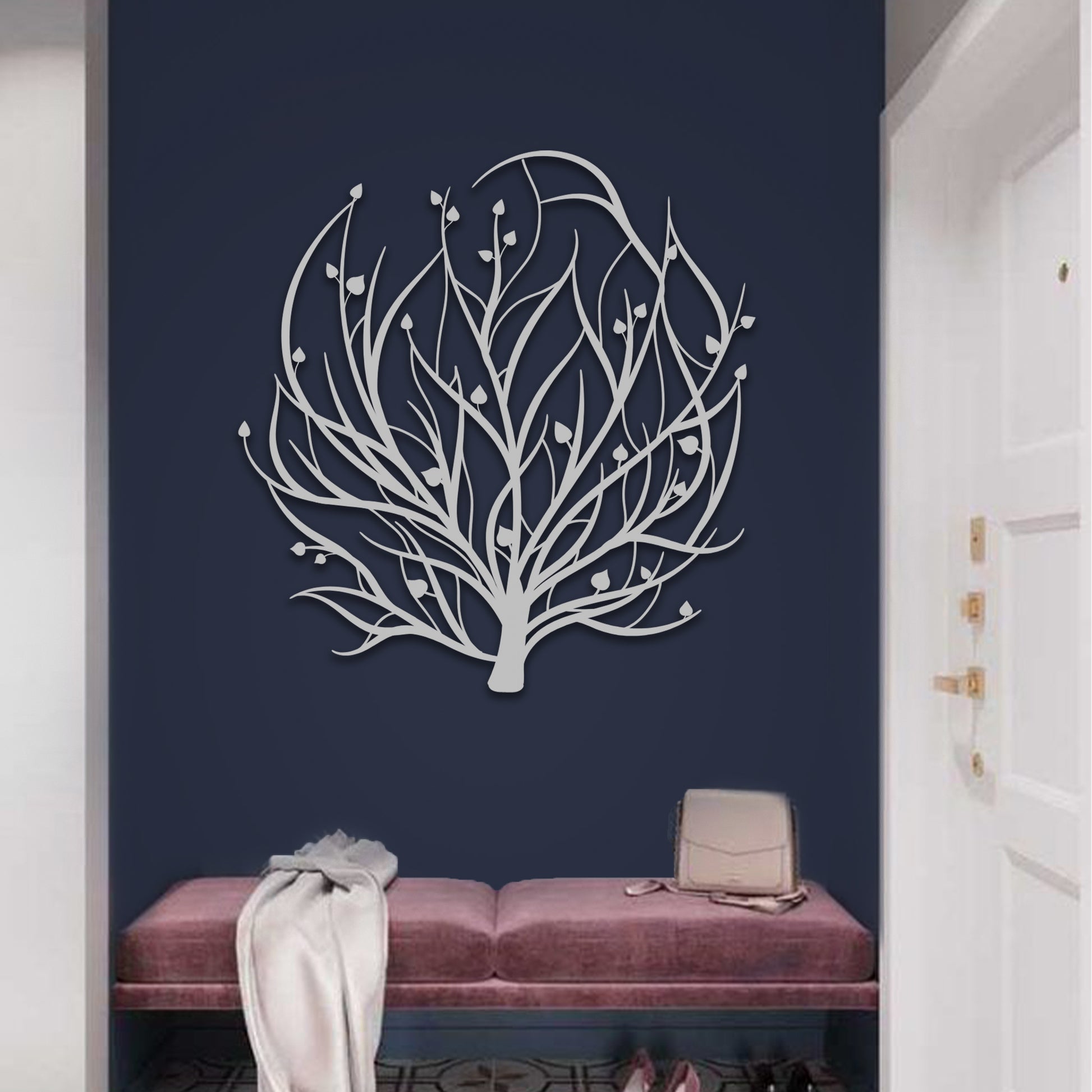 Love Tree Branches Wall Art Design - MADADHKWT